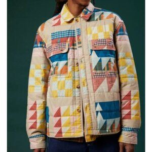 BDG Patchwork Quilted Unisex Men's Jacket M